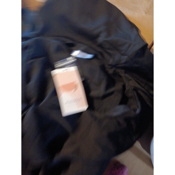 Kirundo Women's XXL Black Wrap V Neck Romper Short Sleeve Tie Waist Ruffle NWT - Picture 4 of 4